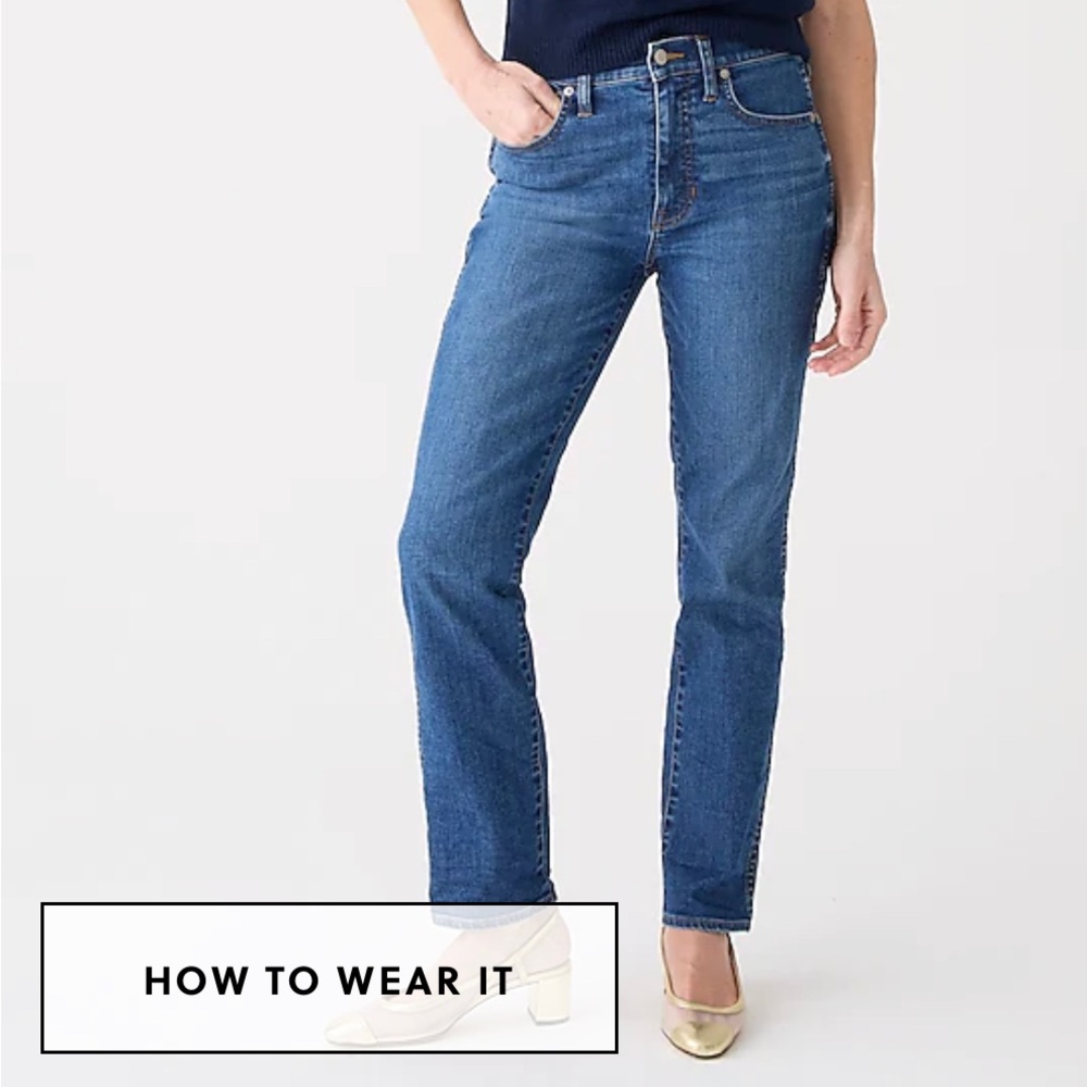 J. Crew 9” Vintage Straight Jeans